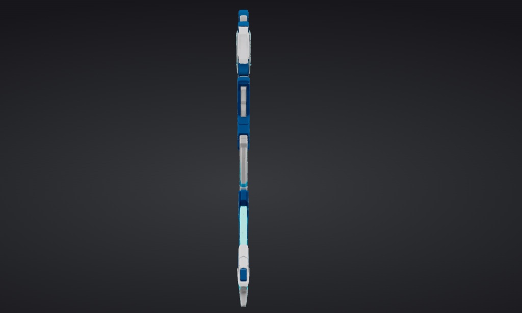 【ハイポリモデル】オリジナル武器・鎌_004/ Hi-poly Original Weapon Scythe 004