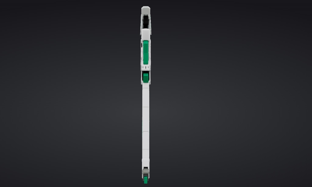 【ハイポリモデル】オリジナル武器・鎌_005/ Hi-poly Original Weapon Scythe 005
