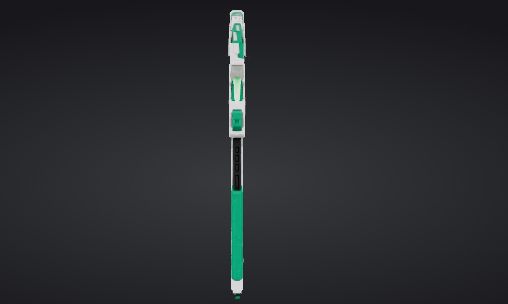 【ハイポリモデル】オリジナル武器・鎌_005/ Hi-poly Original Weapon Scythe 005