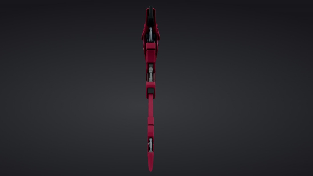 【ハイポリモデル】オリジナル武器・鎌_006/ Hi-poly Original Weapon Scythe 006