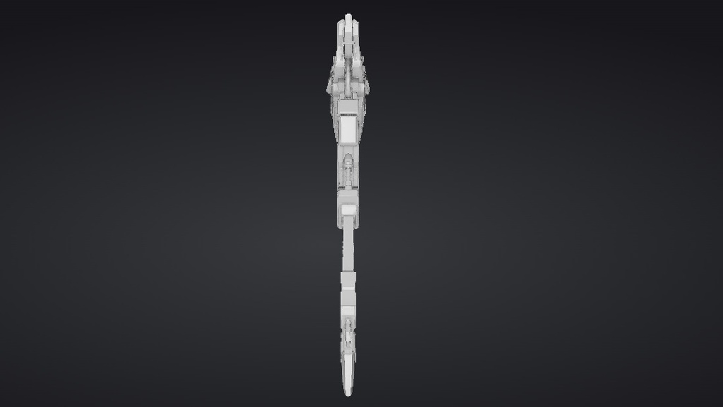 【ハイポリモデル】オリジナル武器・鎌_006/ Hi-poly Original Weapon Scythe 006