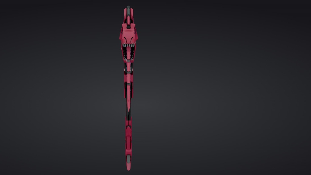 【ハイポリモデル】オリジナル武器・鎌_006/ Hi-poly Original Weapon Scythe 006