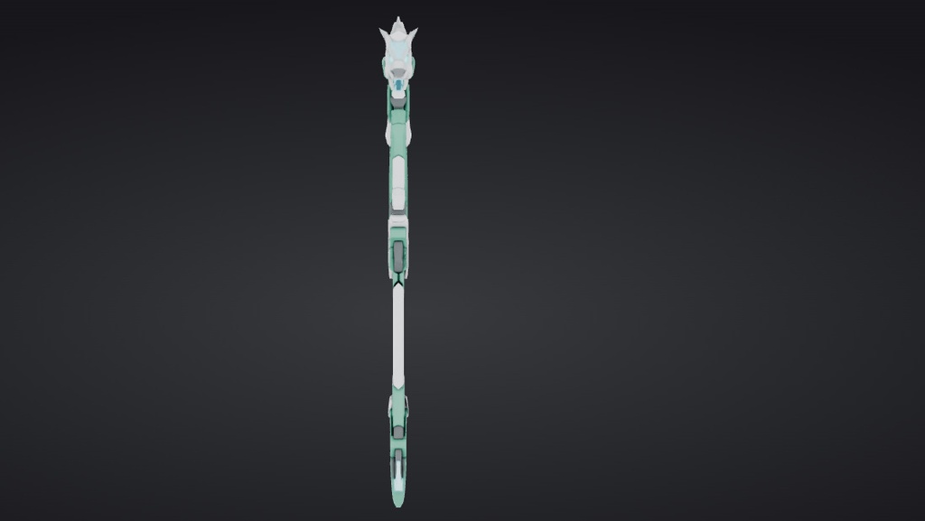 【ハイポリモデル】オリジナル武器・鎌_009/ Hi-poly Original Weapon Scythe 009