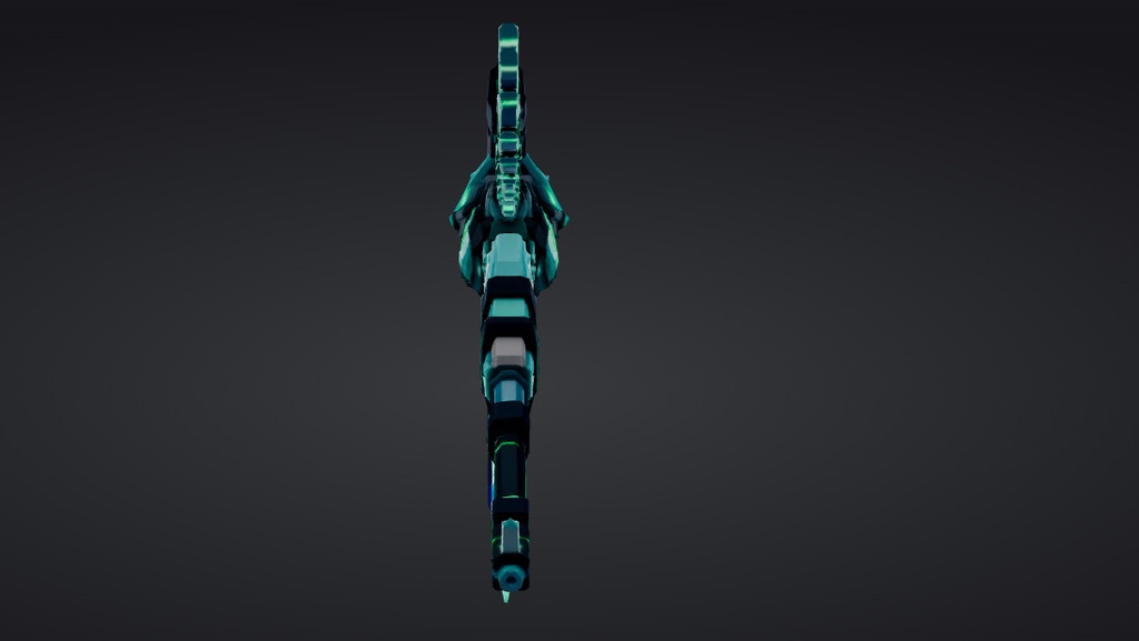 【ハイポリモデル】オリジナル武器・鎌_010/ Hi-poly Original Weapon Scythe 010