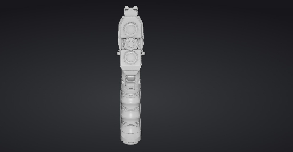 【3Dプリント】コスプレ用オリジナル武器・銃_001/ Cosplay Original Weapon Gun 001