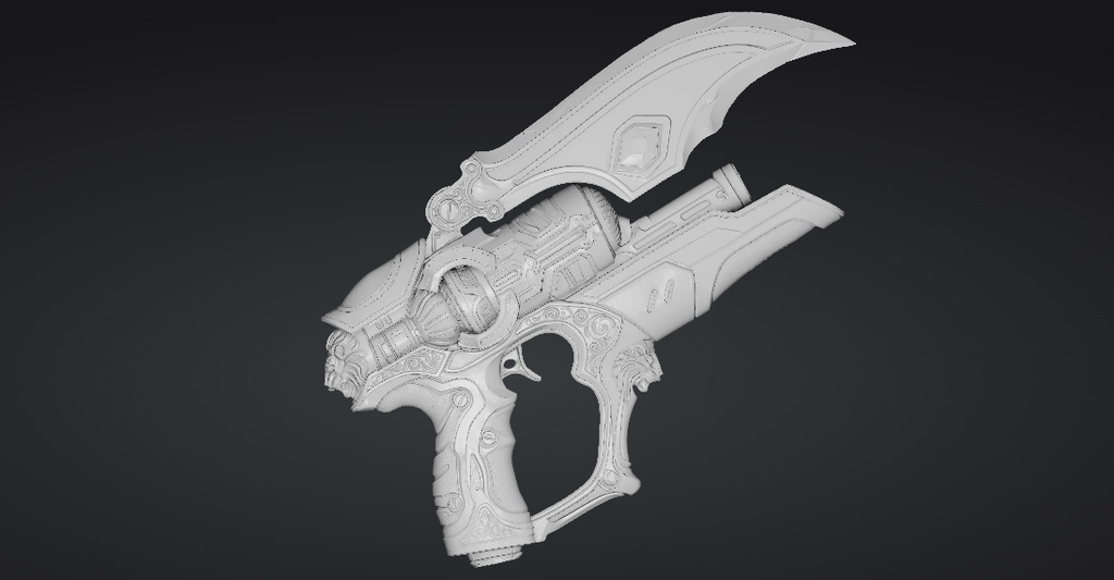 【3Dプリント】コスプレ用オリジナル武器・銃_005/ Cosplay Original Weapon Gun 005