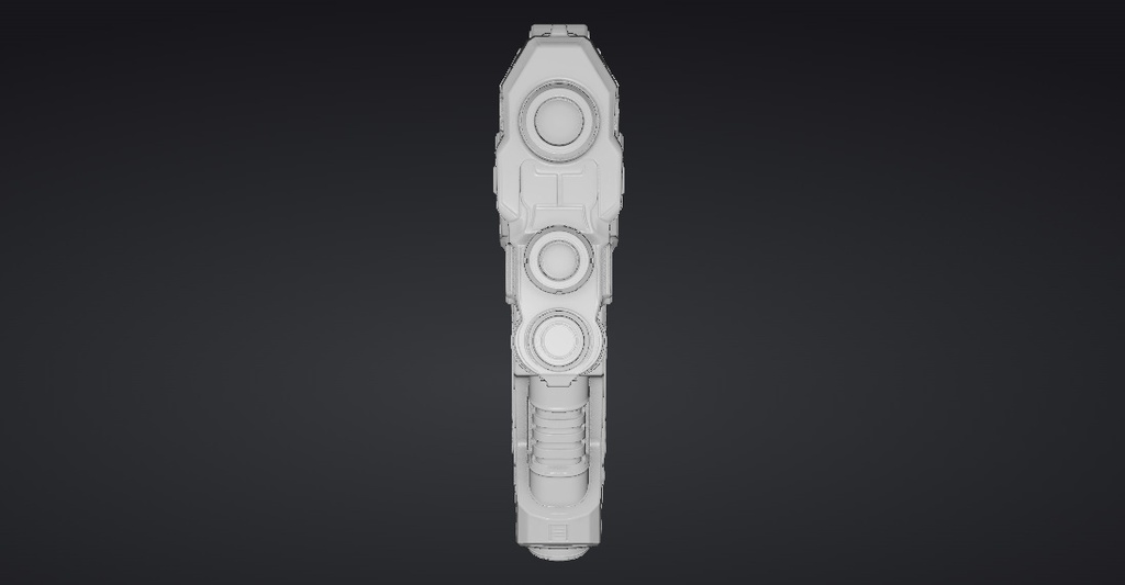 【3Dプリント】コスプレ用オリジナル武器・銃_006/ Cosplay Original Weapon Gun 006