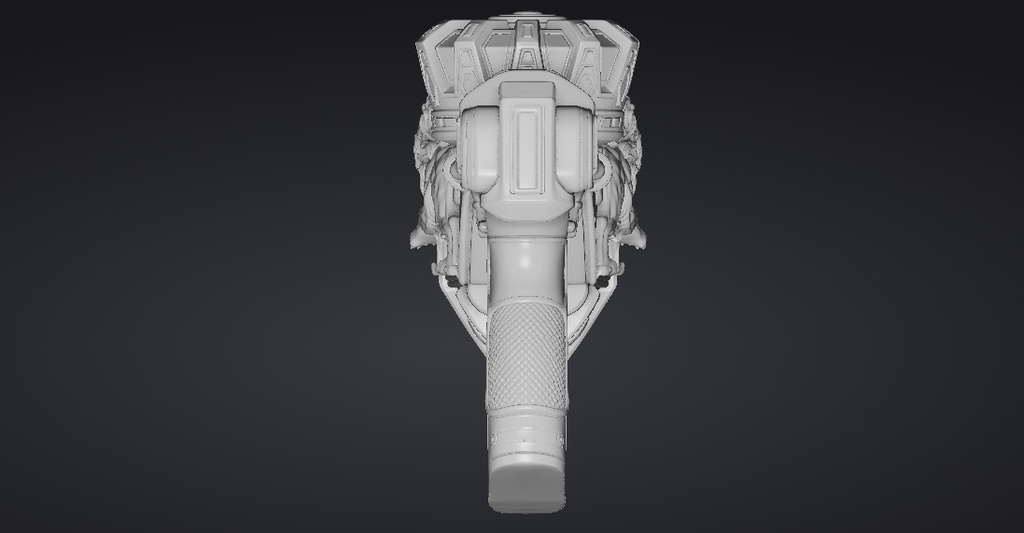 【3Dプリント】コスプレ用オリジナル武器・銃_007/ Cosplay Original Weapon Gun 007