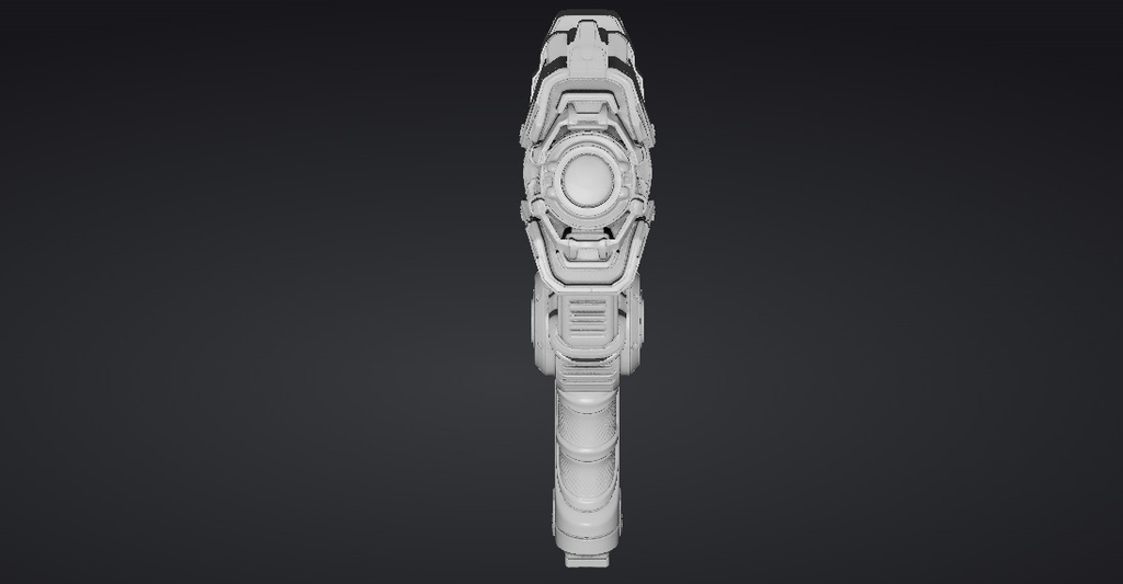 【3Dプリント】コスプレ用オリジナル武器・銃_010/ Cosplay Original Weapon Gun 010