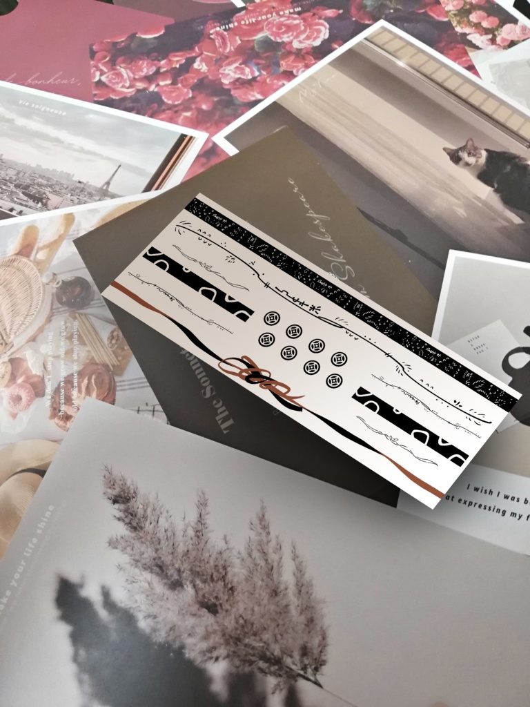 TKイメージ水引ブレス+タトゥシールセット