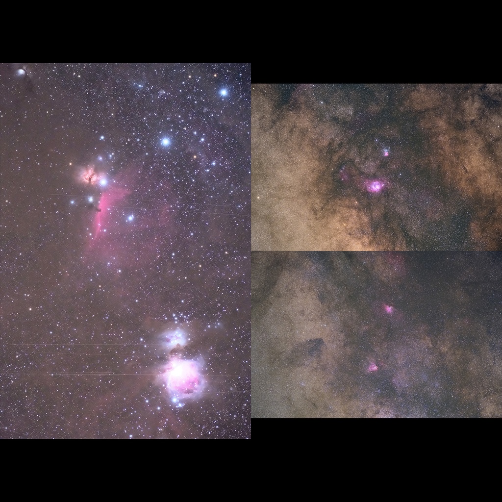 【FREE】星雲の写真素材