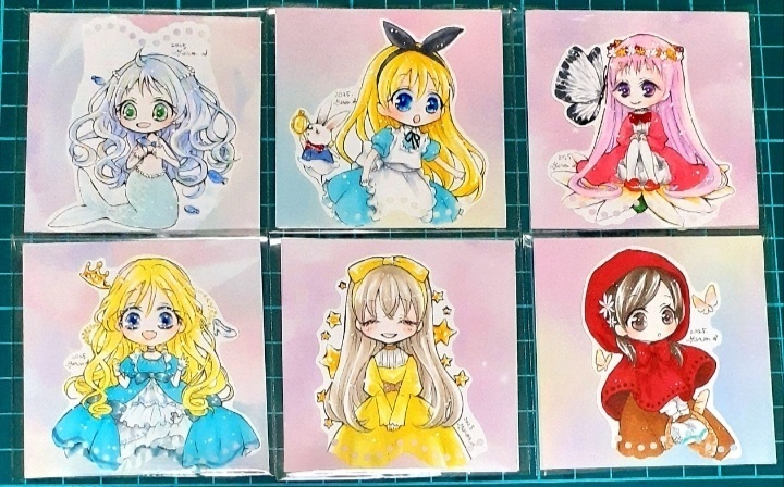 【原画グッズ】原画ガチャmini partⅡ