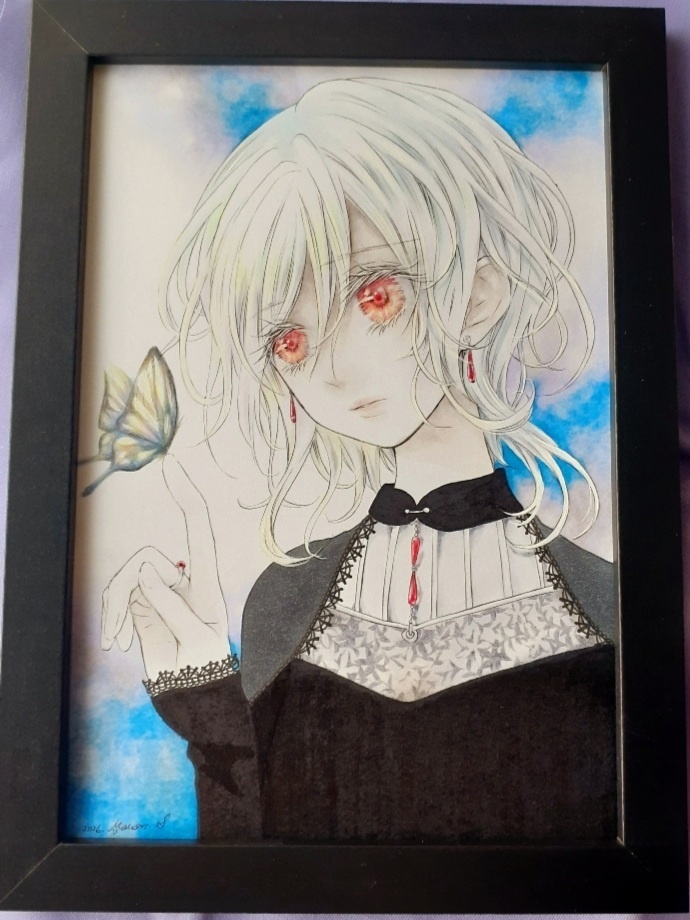 【原画】蝶ひとつ