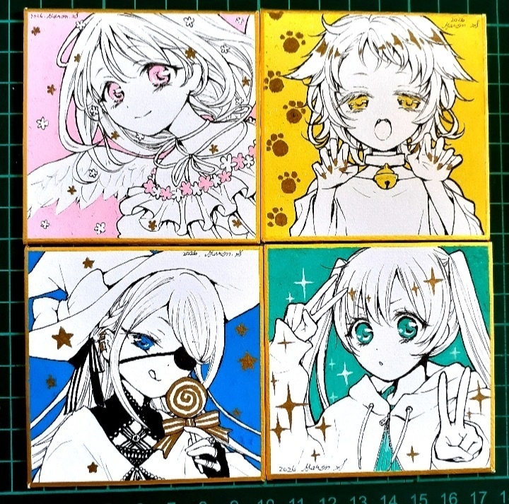 【原画】豆色紙