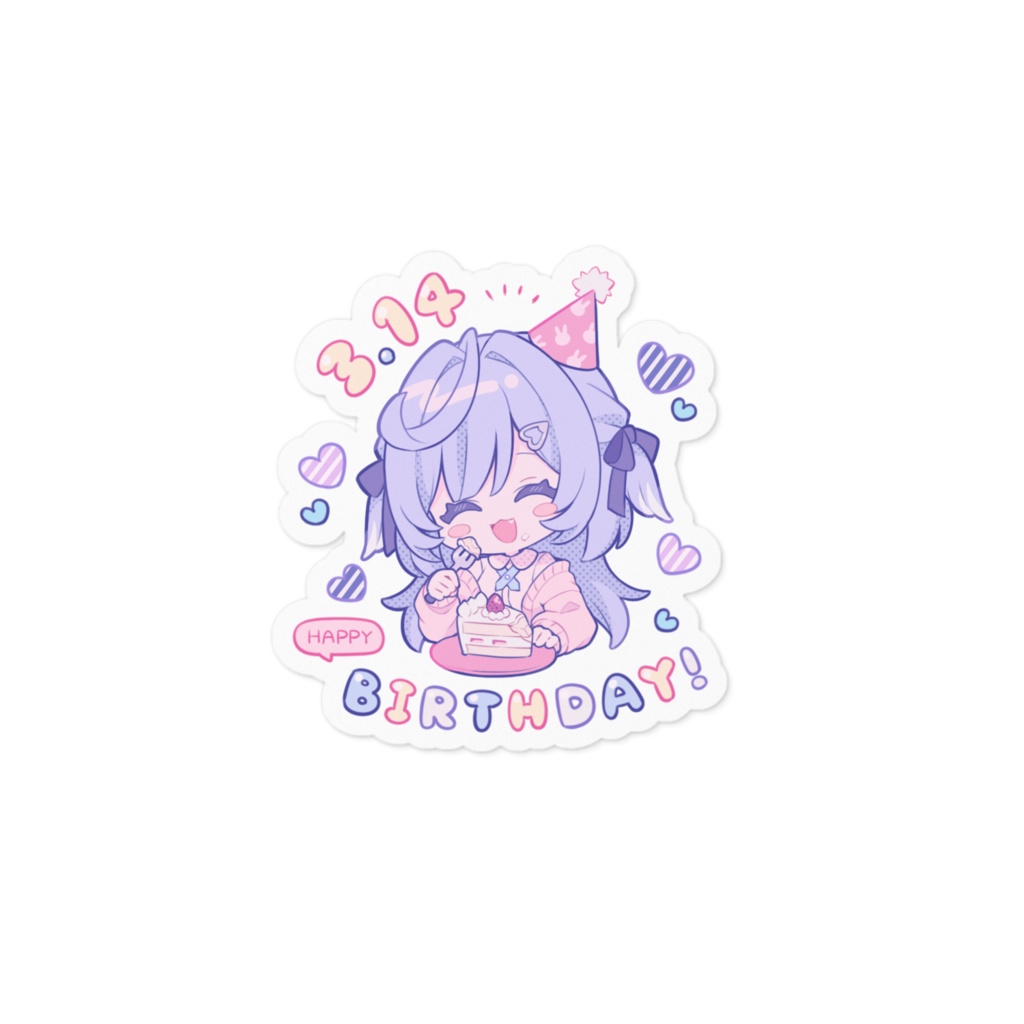 すずみしろ おたおめステッカー