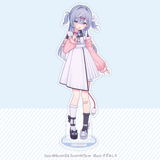 【グッズ】みしろちゃん 立ち絵アクリルスタンド