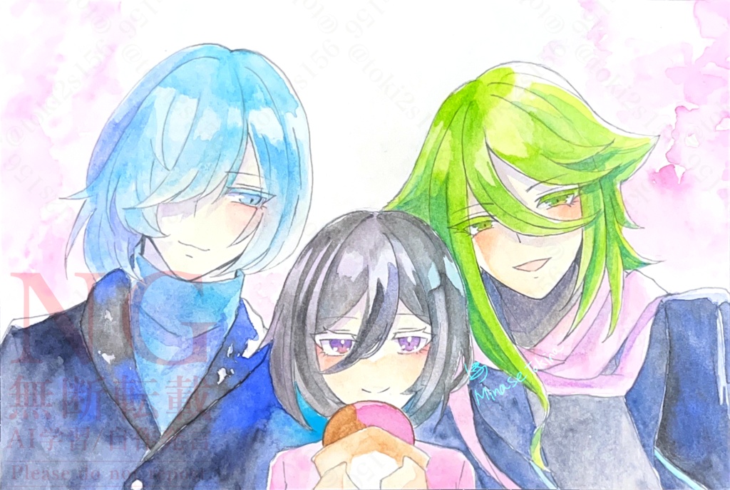 原画「切り取られた思い出」