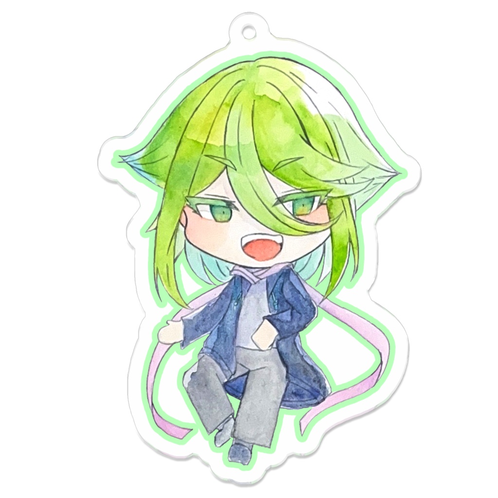 アクリルキーホルダー「陽炎」