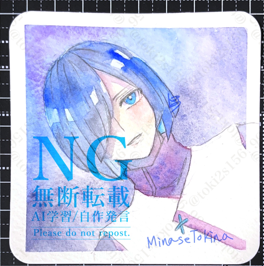 ドローイング原画イラスト