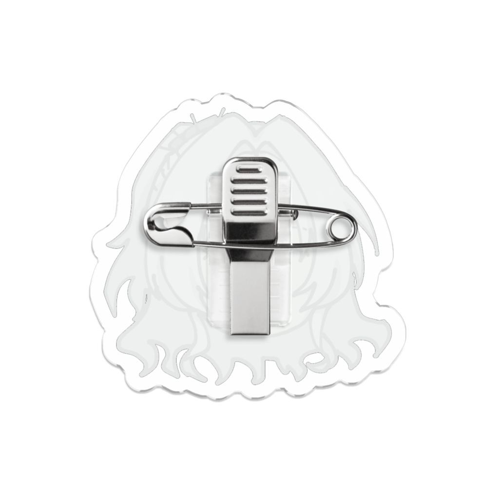 サヴァひとニッコリシリーズ【シルヴィア】アクリルバッジ(オリジナル)