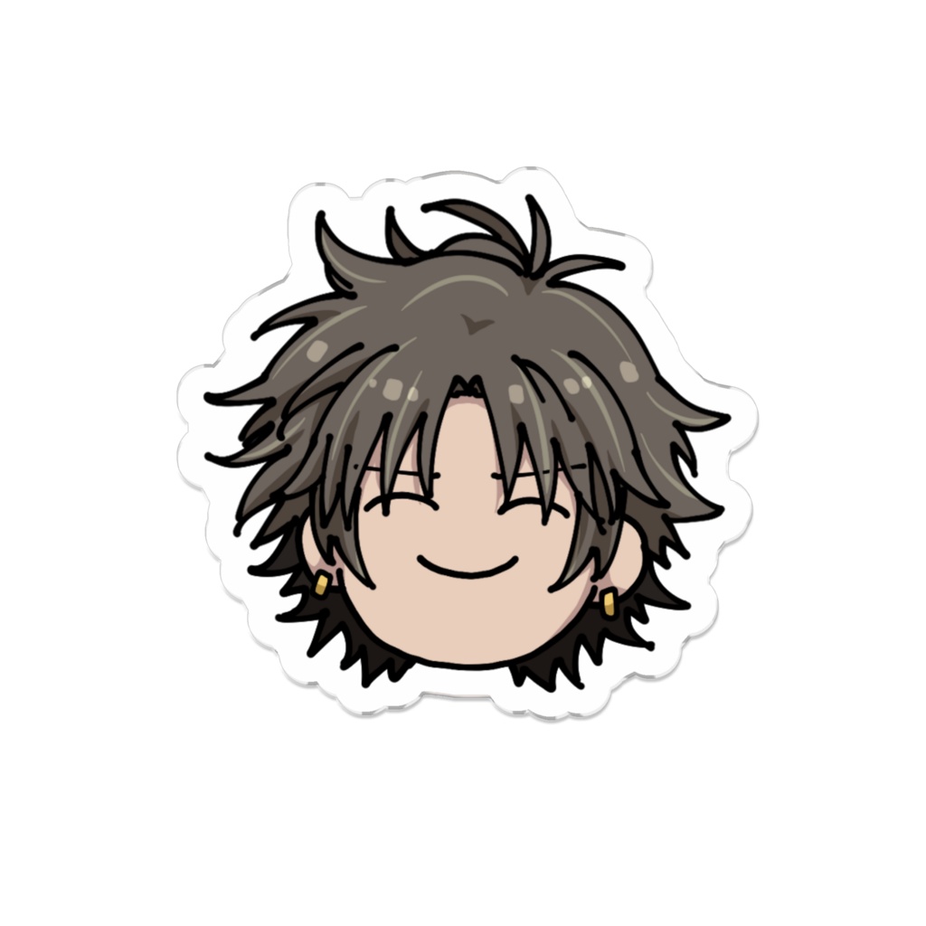 サヴァひとニッコリシリーズ【ヴィクトル】アクリルバッジ(オリジナル)