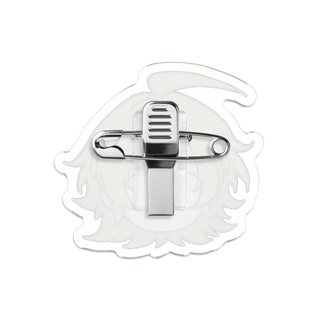 サヴァひとニッコリシリーズ【ラフ】アクリルバッジ(オリジナル)