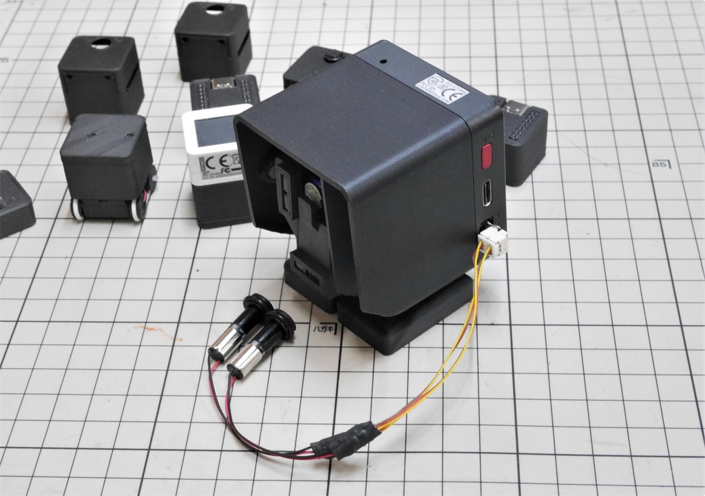 スタックチャンを走行可能にする、お散歩ちゃん STLデータ