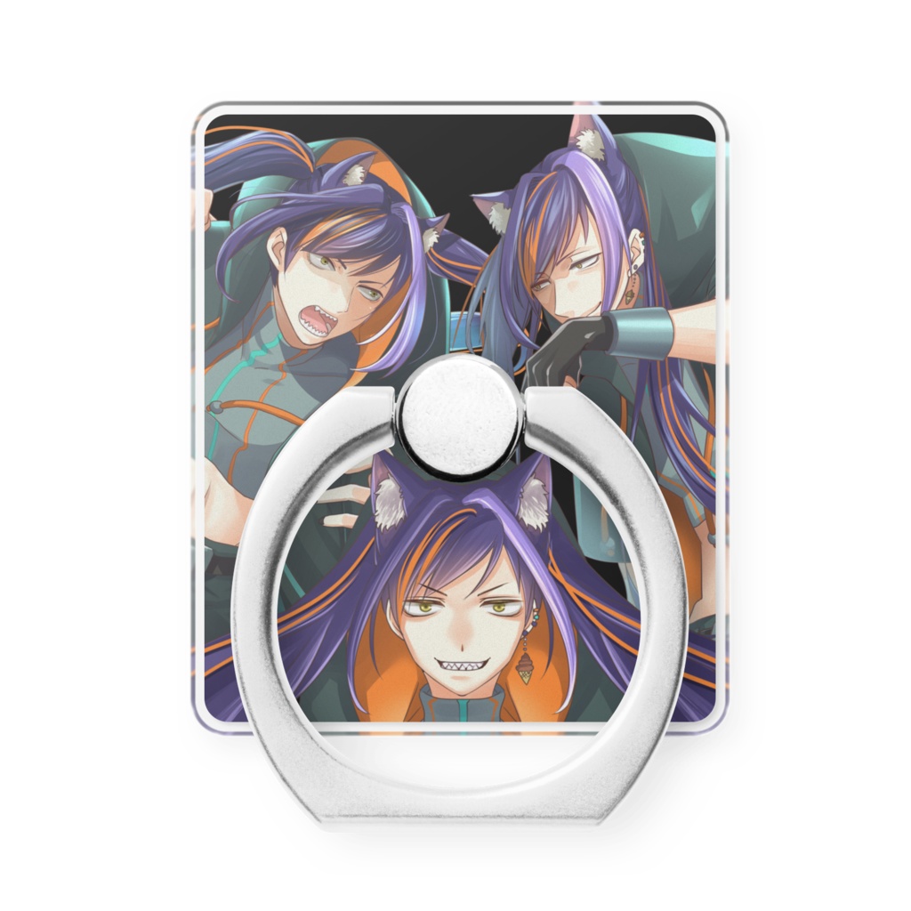 勝ち進め己勝利スマホリング