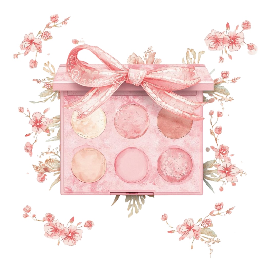 夢見るメイク♡Soft Watercolor Clipart 12itemSet