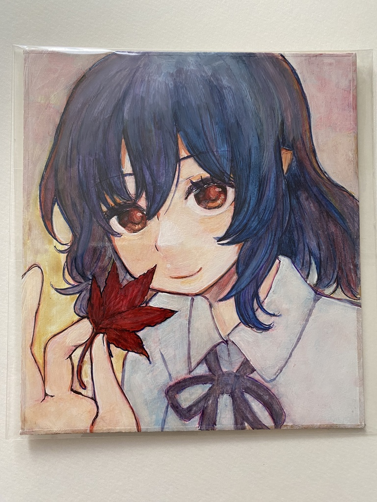 射命丸文ミニ色紙