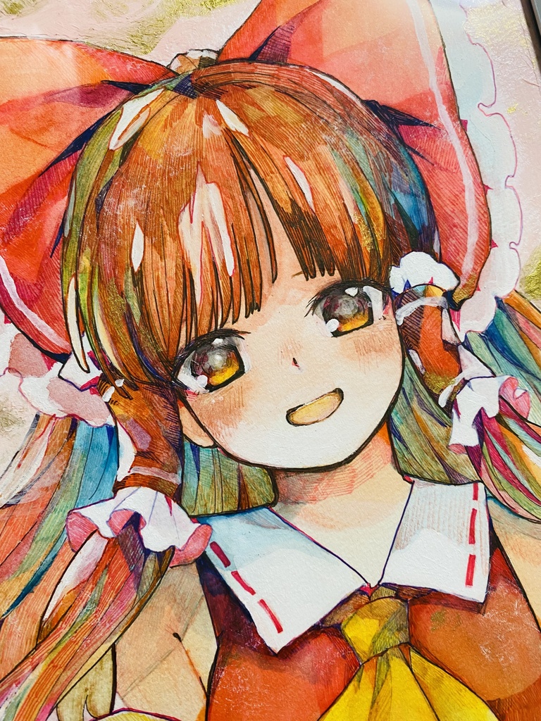 博麗霊夢 原画
