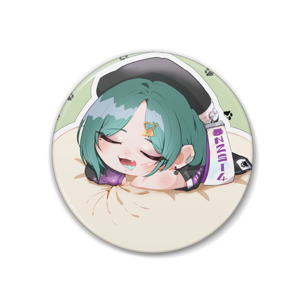 ナズ＝シア　缶バッジ(肉まん③)