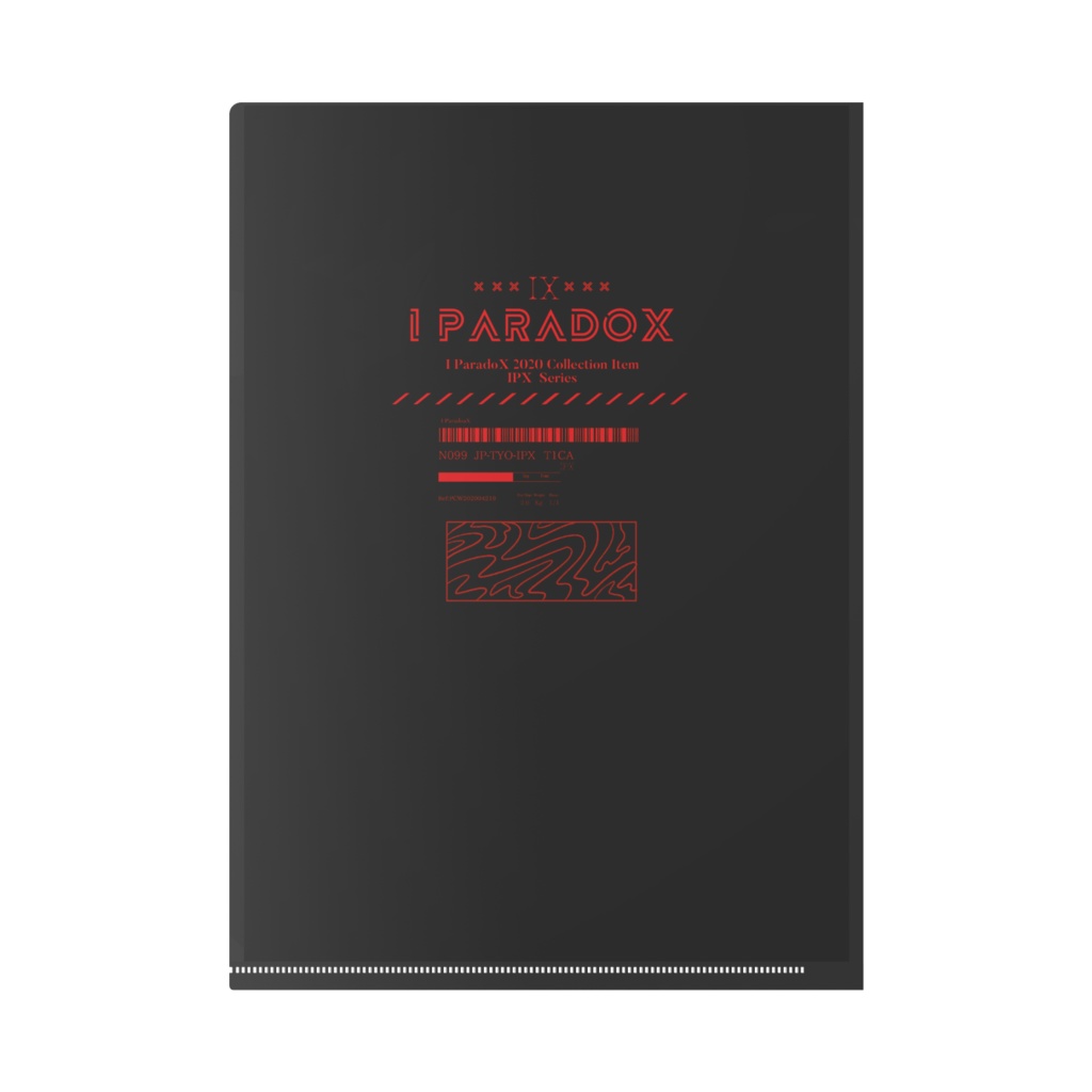 不穏くんクリアファイル両面- A4