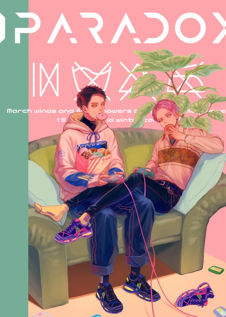 ドーナツクリアファイル両面 - A4