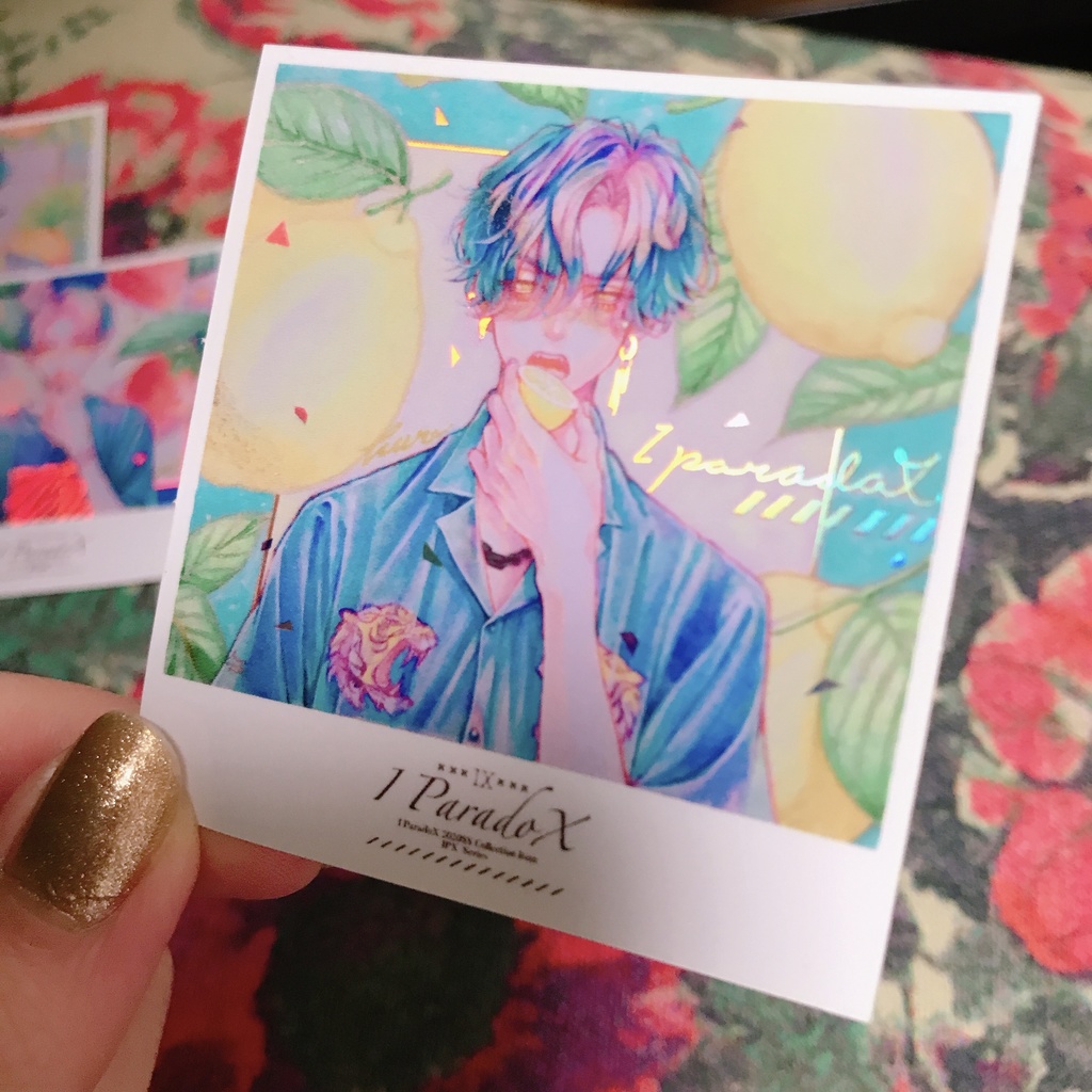 もっときらきらホログラムステッカー✨フルーツくん