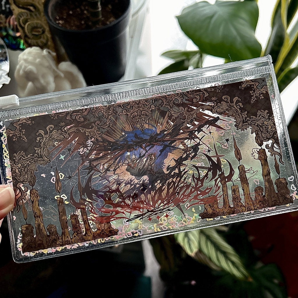 【残りわずか】しゃかしゃかクリアスライダーポーチ