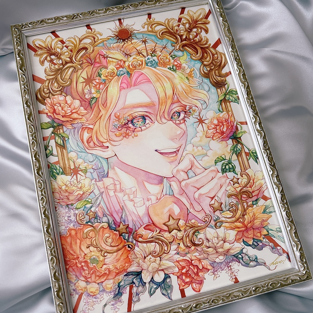 原画 透明水彩