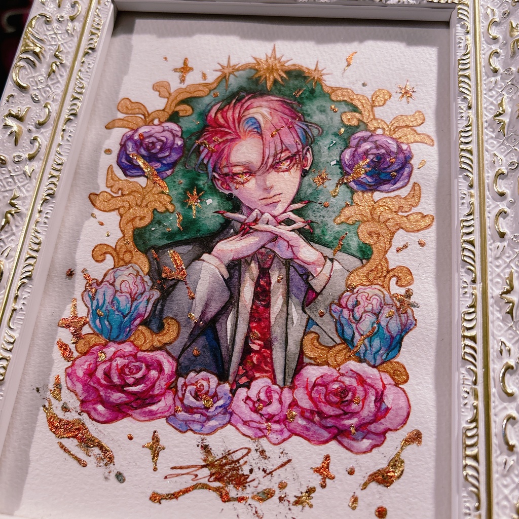 原画 透明水彩