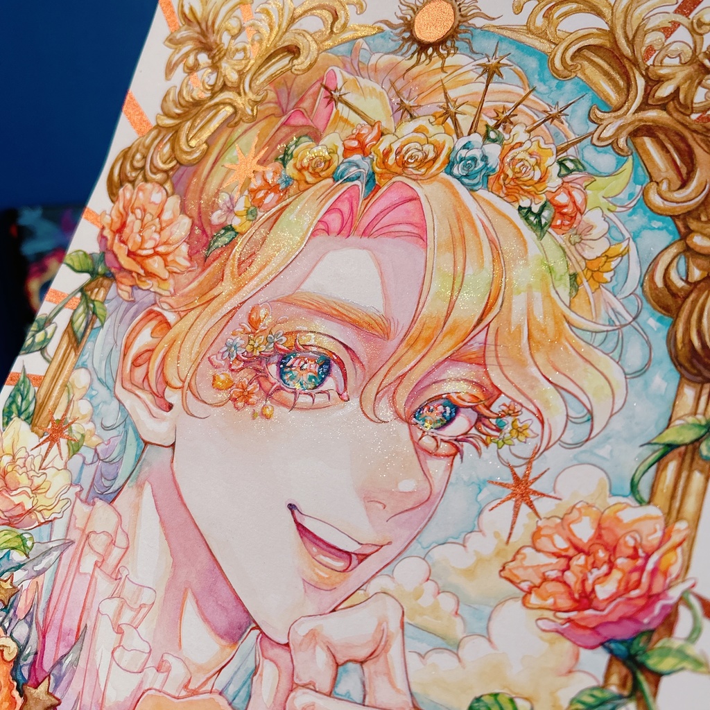 原画 透明水彩