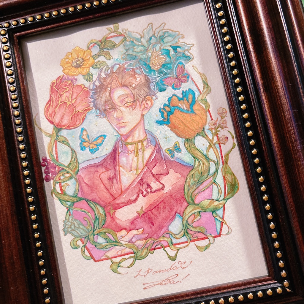 原画 透明水彩