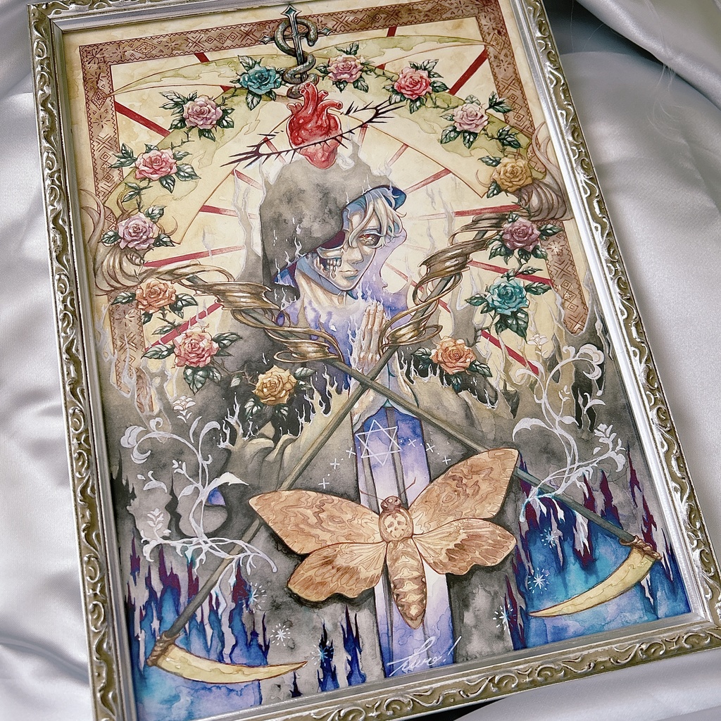 原画 透明水彩