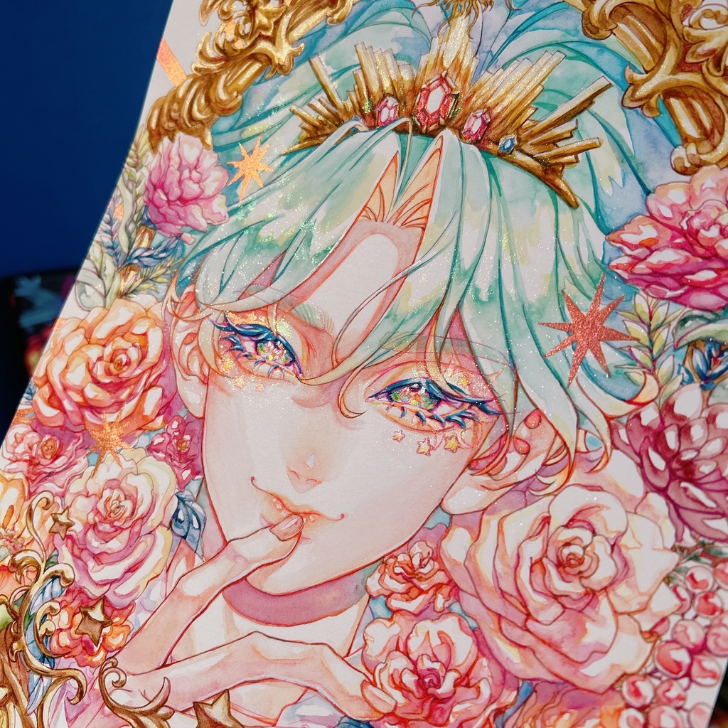 原画 透明水彩