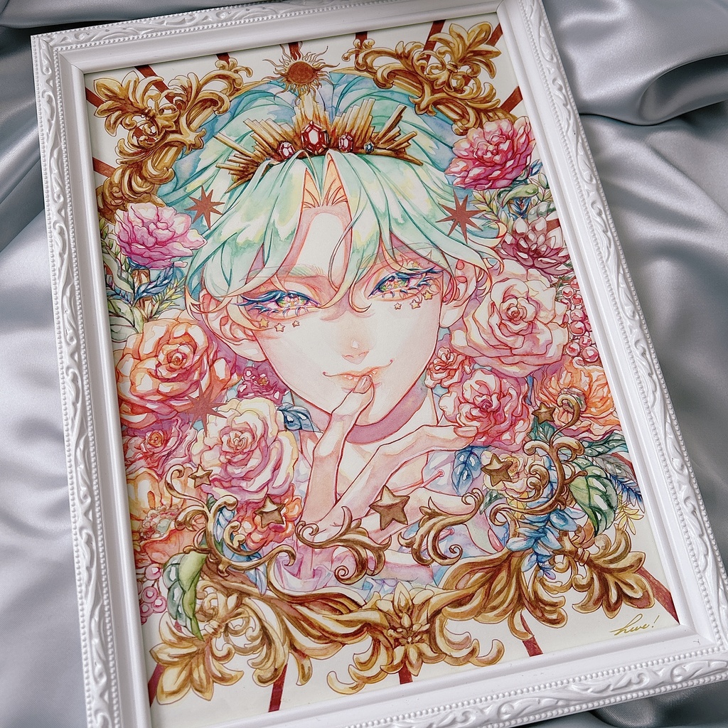 原画 透明水彩