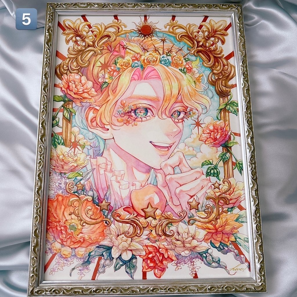 原画 透明水彩