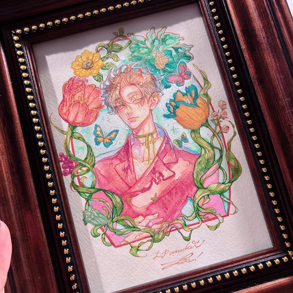 原画 透明水彩