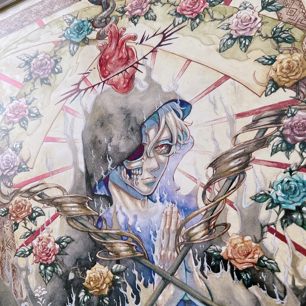原画 透明水彩