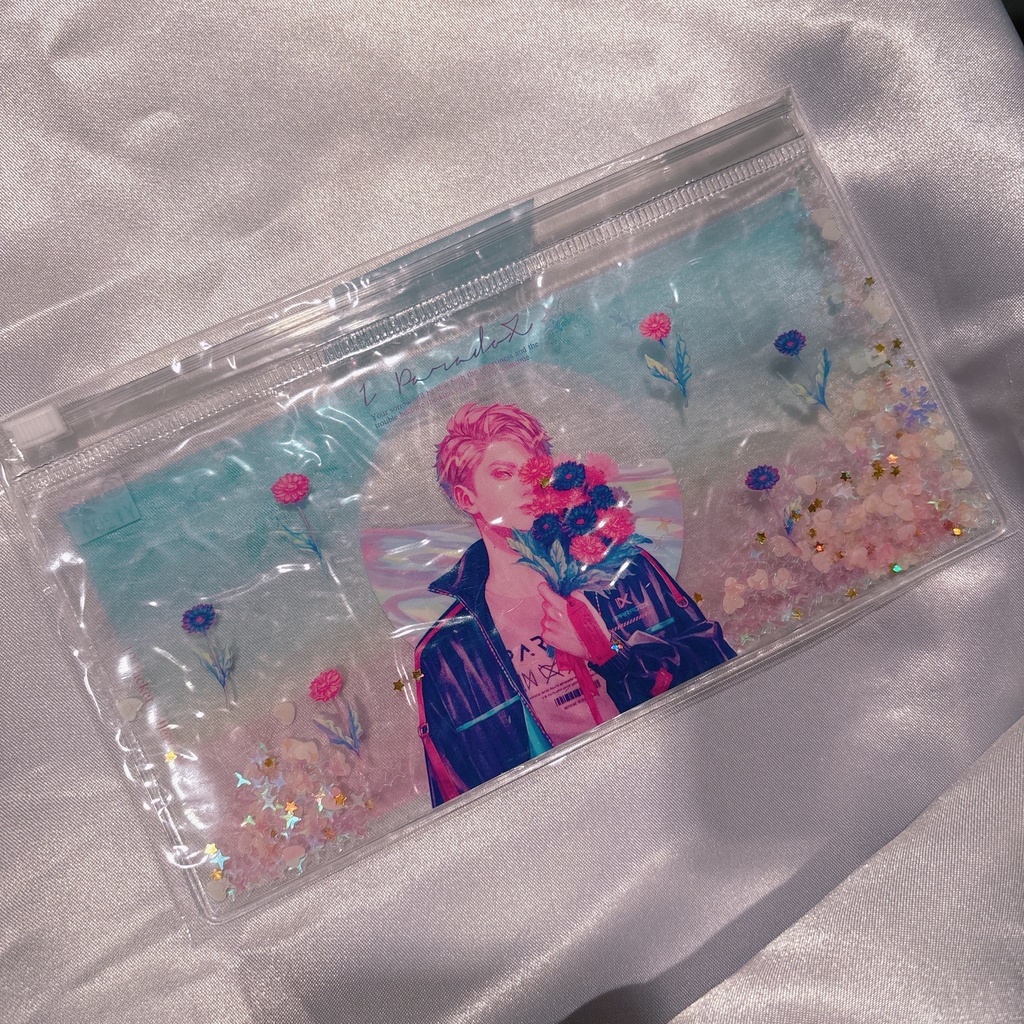 クリアスライダーポーチ