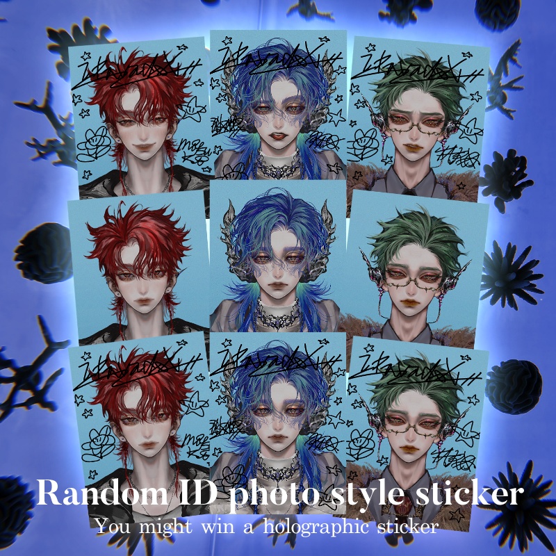 【New!!】ランダム証明写真風ステッカー
