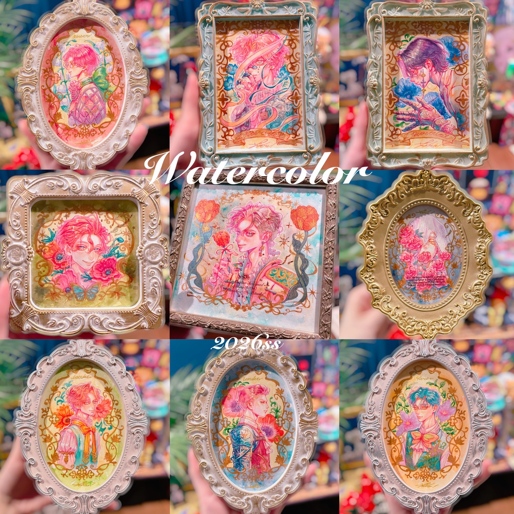 【New!!】原画 透明水彩26ss