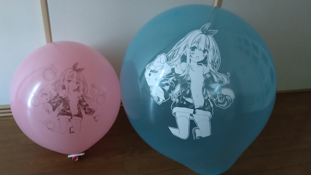 キャラクター風船